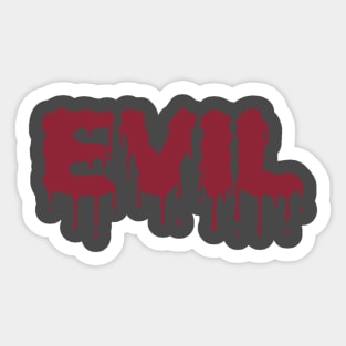 Evil Blood Gift Video Game Funny Sticker